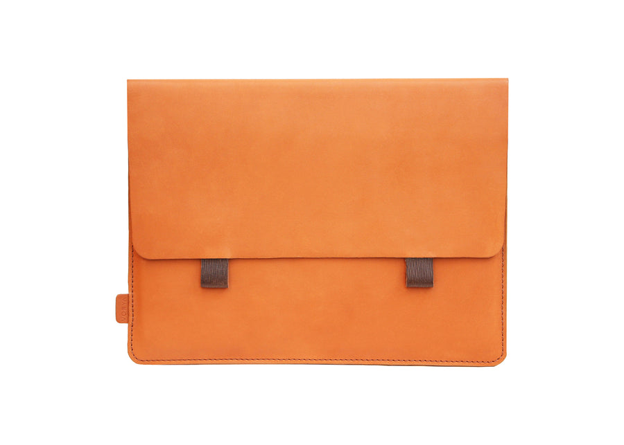 Amsterdam Tan Premium Genuine Leather Pouch/ Sleeve/ cover for iPad mini- 8