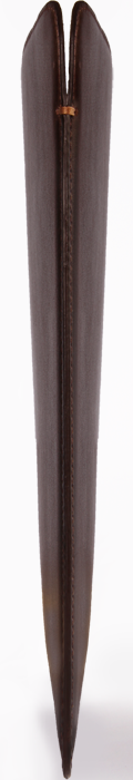 MacBook Air Dark Brown Cowboy Premium Leather Sleeve - VORYA