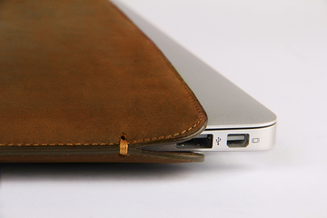 MacBook Air Crazy Horse  Premium Leather Sleeve - VORYA