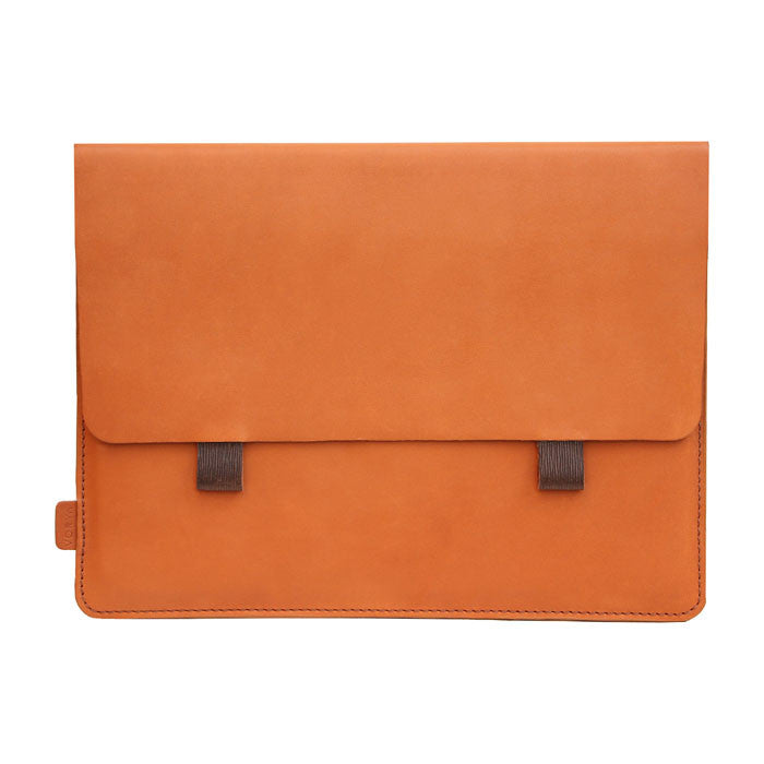 Toffee Premium Genuine Leather Pouch/ Sleeve/ cover for iPad Air- 10